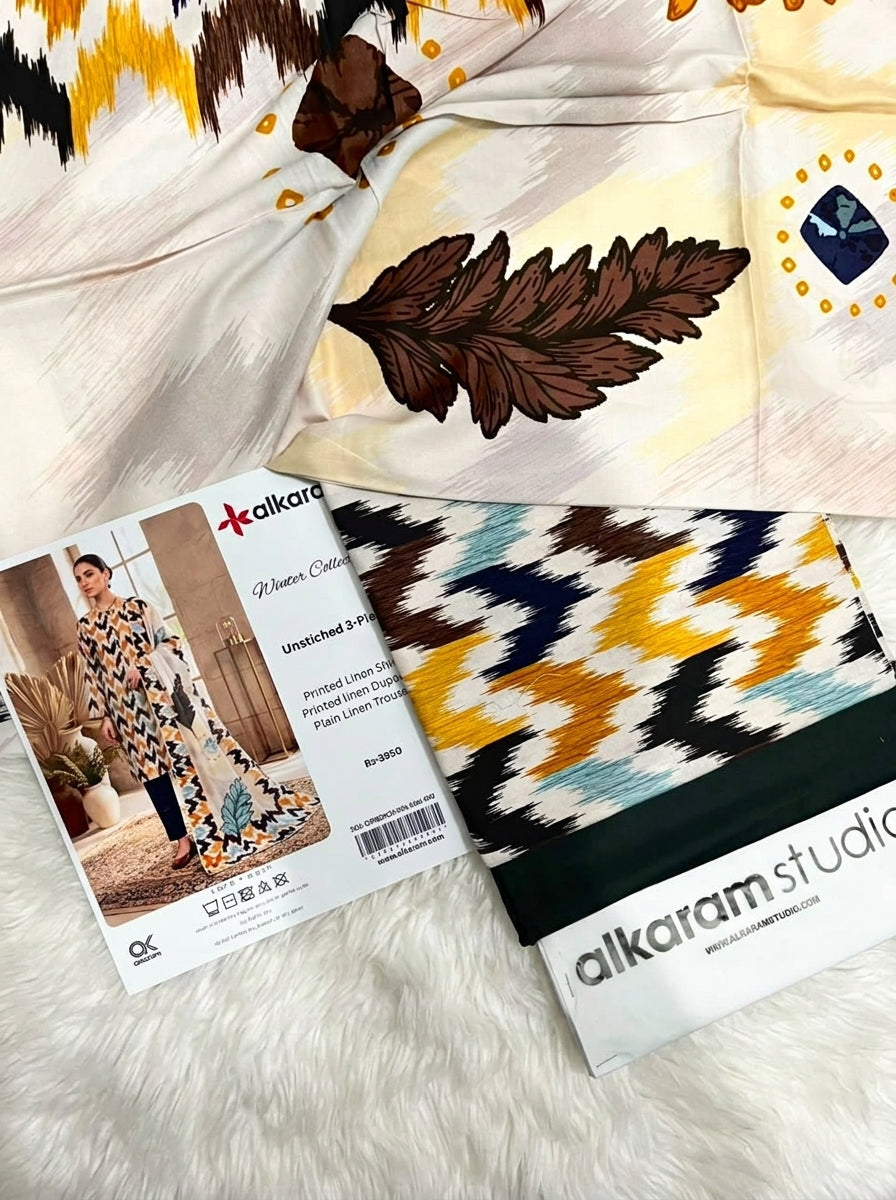 AL KARAM LINEN 3-PIECE