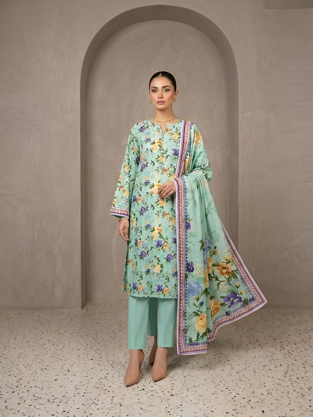 KHAADI DORYA LINEN 3-PIECE