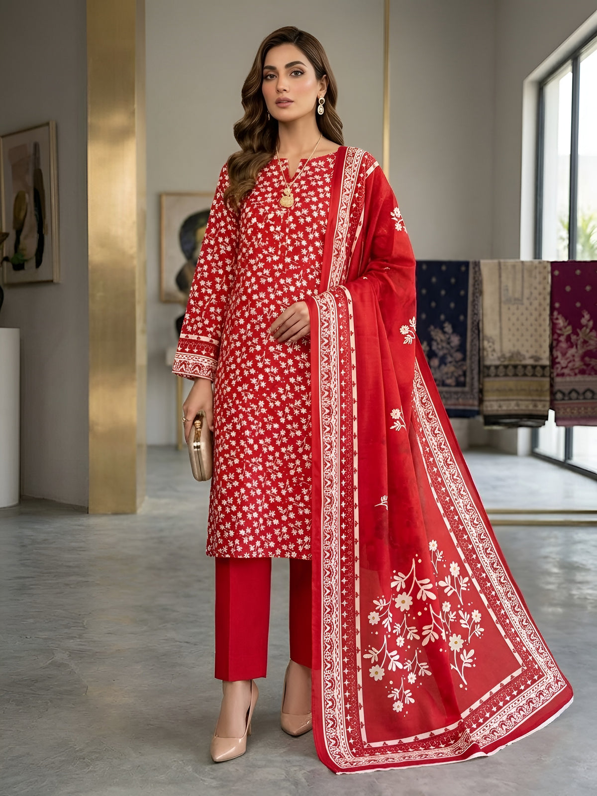 SAPPHIRE DORYA LINEN 3-PIECE