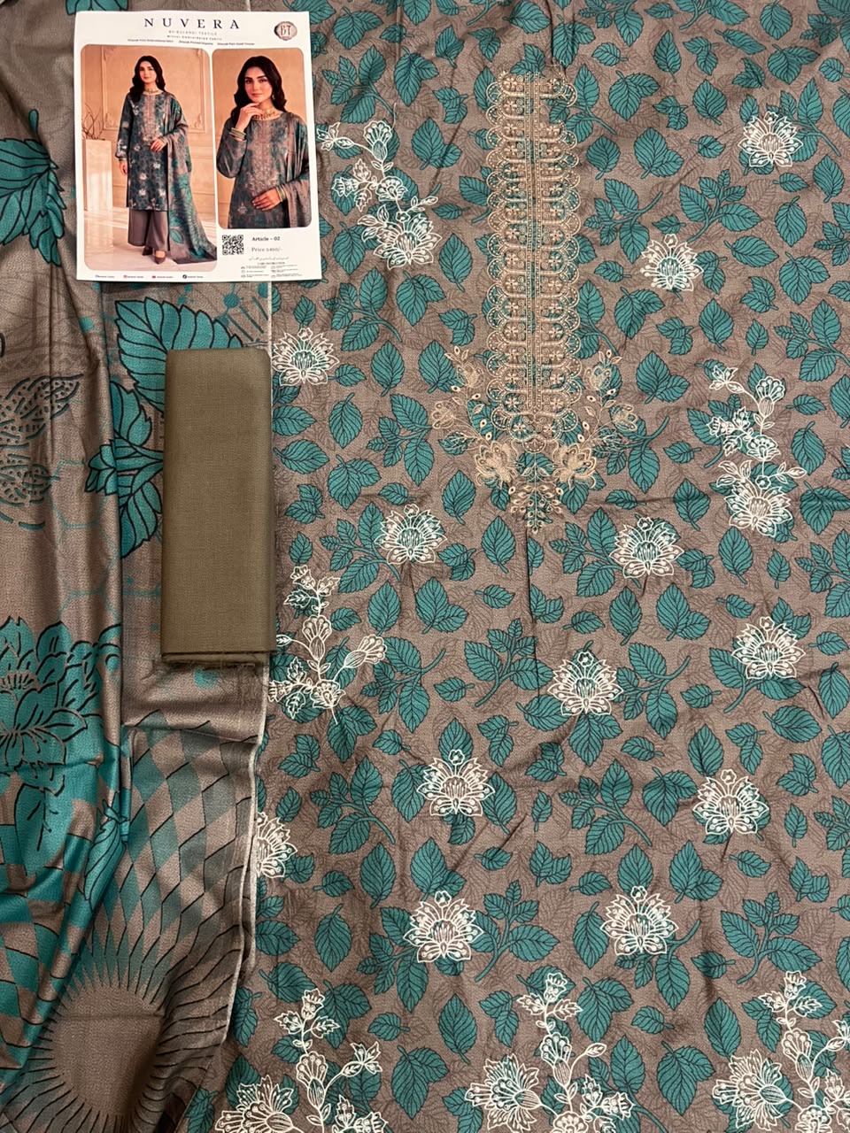 NUVERA BY BULANDI EMBROIDERY 3-PIECE