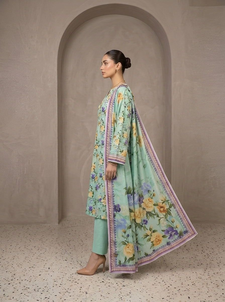 KHAADI DORYA LINEN 3-PIECE