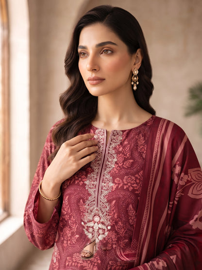 MEHRMA BY BULANDI EMBROIDERY 3-PIECE