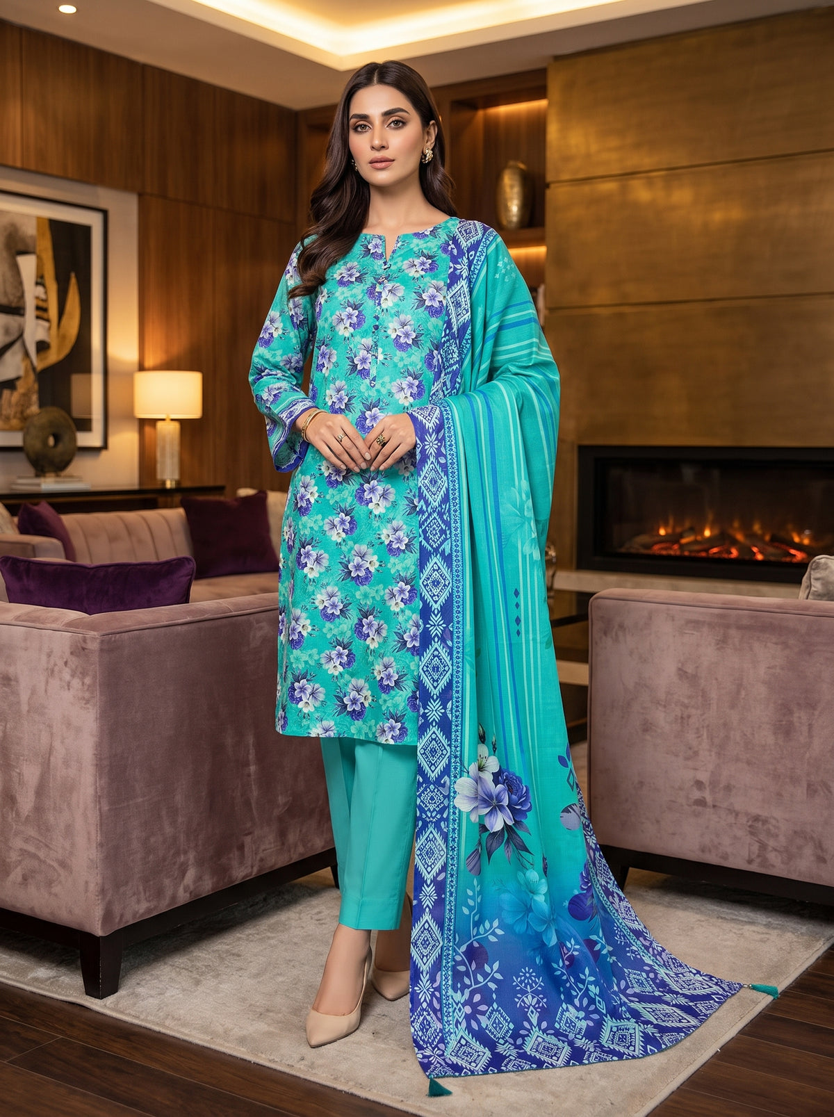 BIN SAEED LINEN 3-PIECE