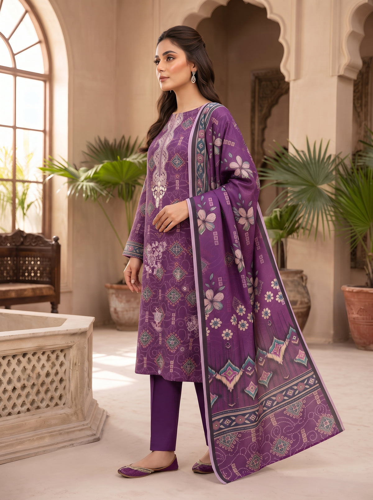 MEHRMA BY BULANDI EMBROIDERY 3-PIECE