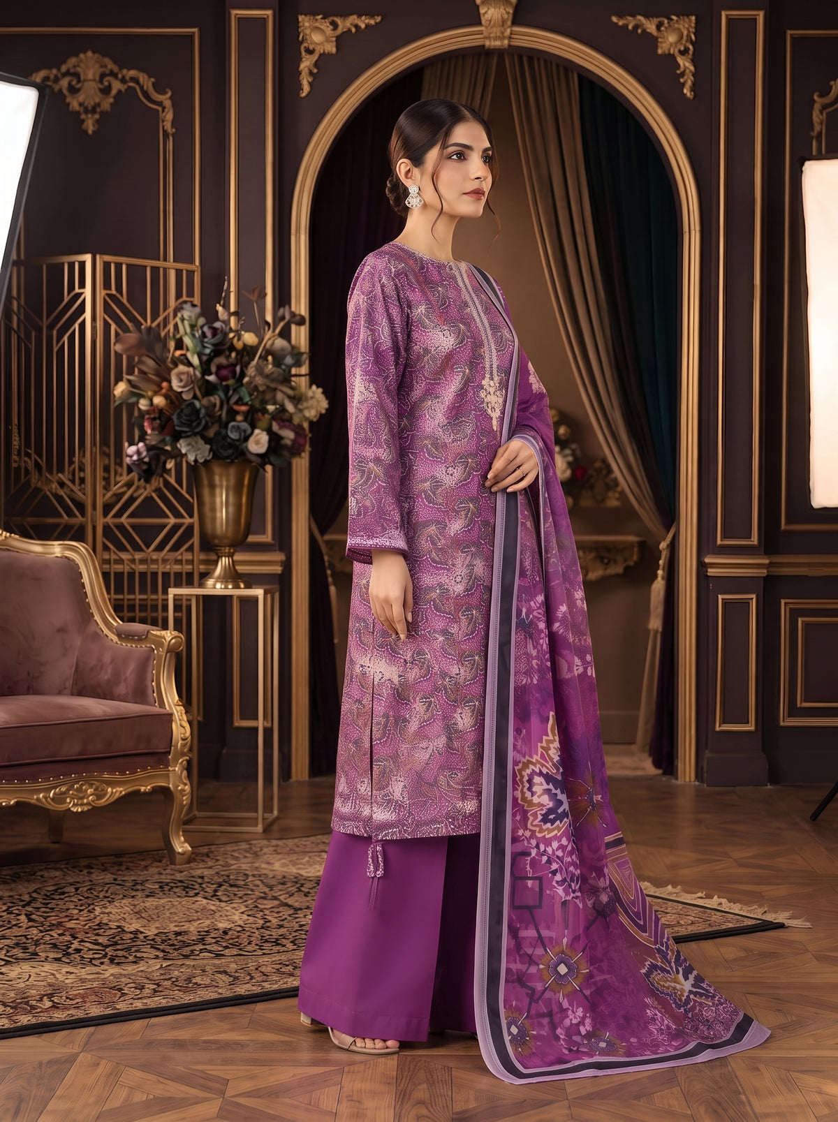 MEHRMA BY BULANDI EMBROIDERY 3-PIECE