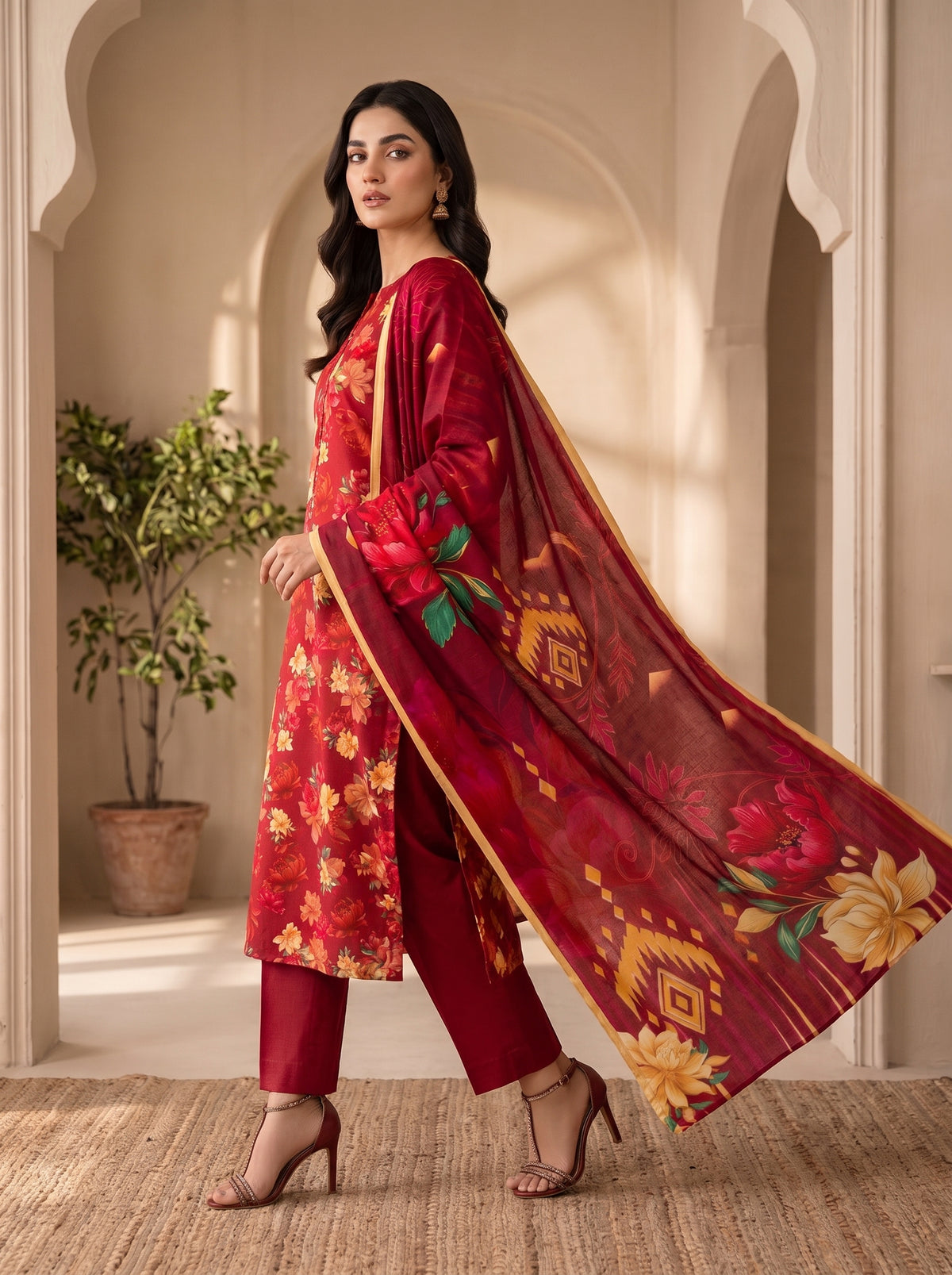 BIN SAEED LINEN 3-PIECE
