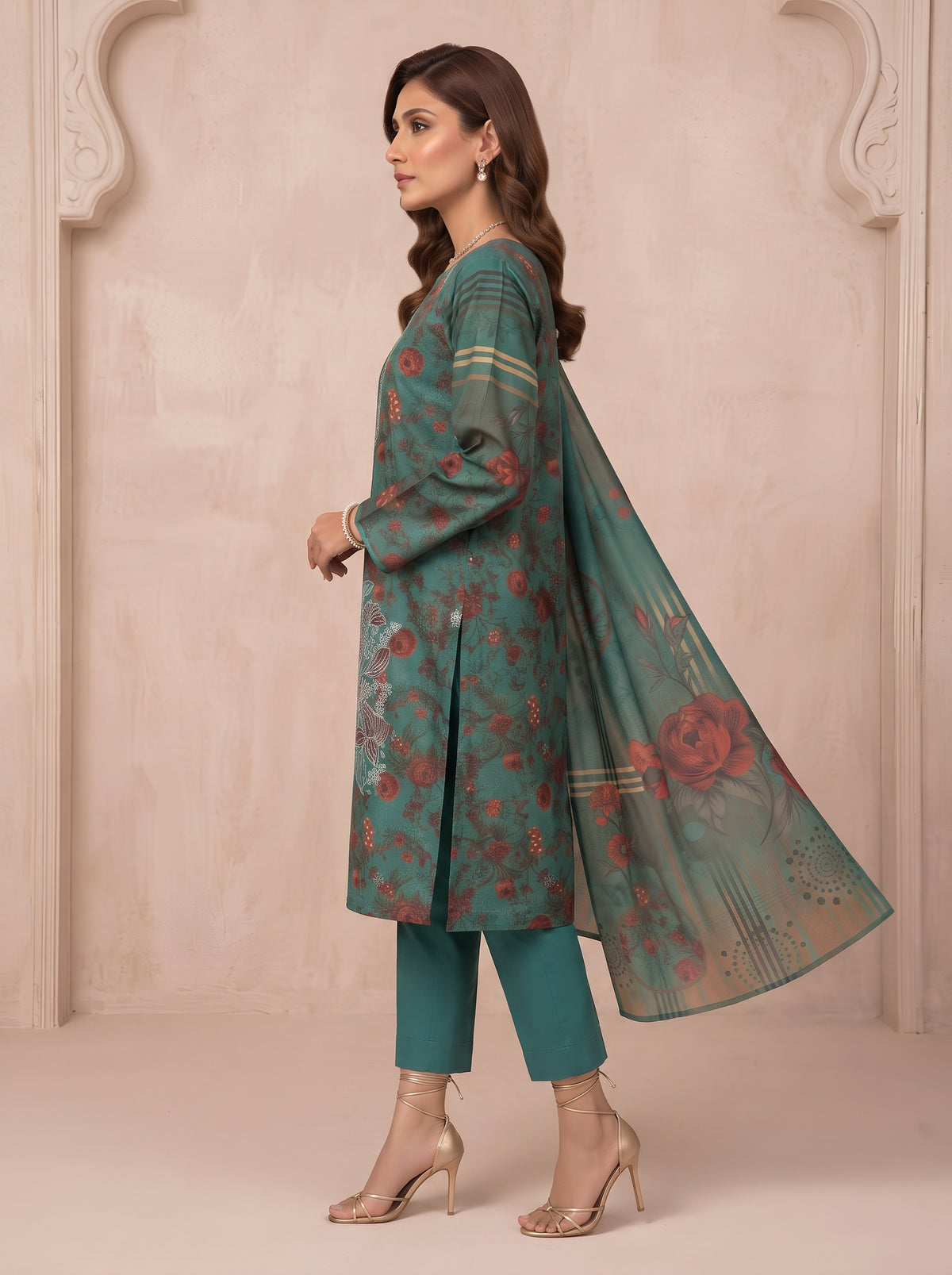 ABEESHA.B BY BULANDI EMBROIDERY 3-PIECE