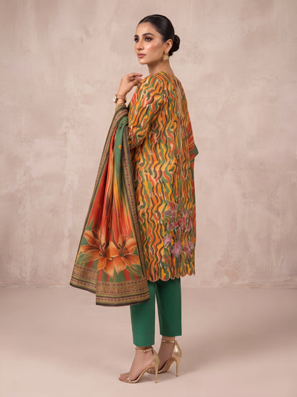 ABEESHA.B BY BULANDI EMBROIDERY 3-PIECE