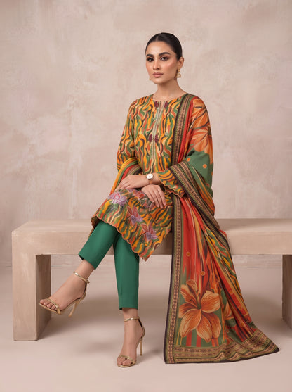 ABEESHA.B BY BULANDI EMBROIDERY 3-PIECE