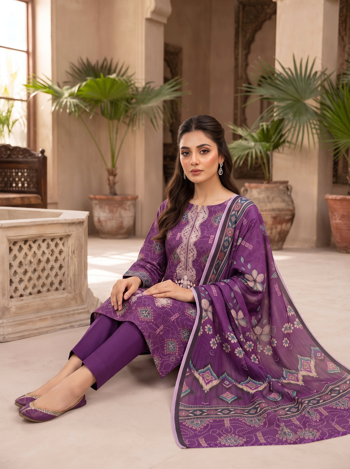MEHRMA BY BULANDI EMBROIDERY 3-PIECE