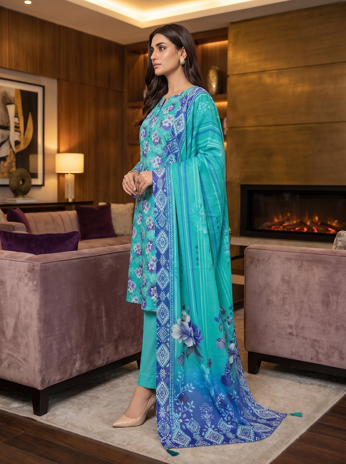 BIN SAEED LINEN 3-PIECE