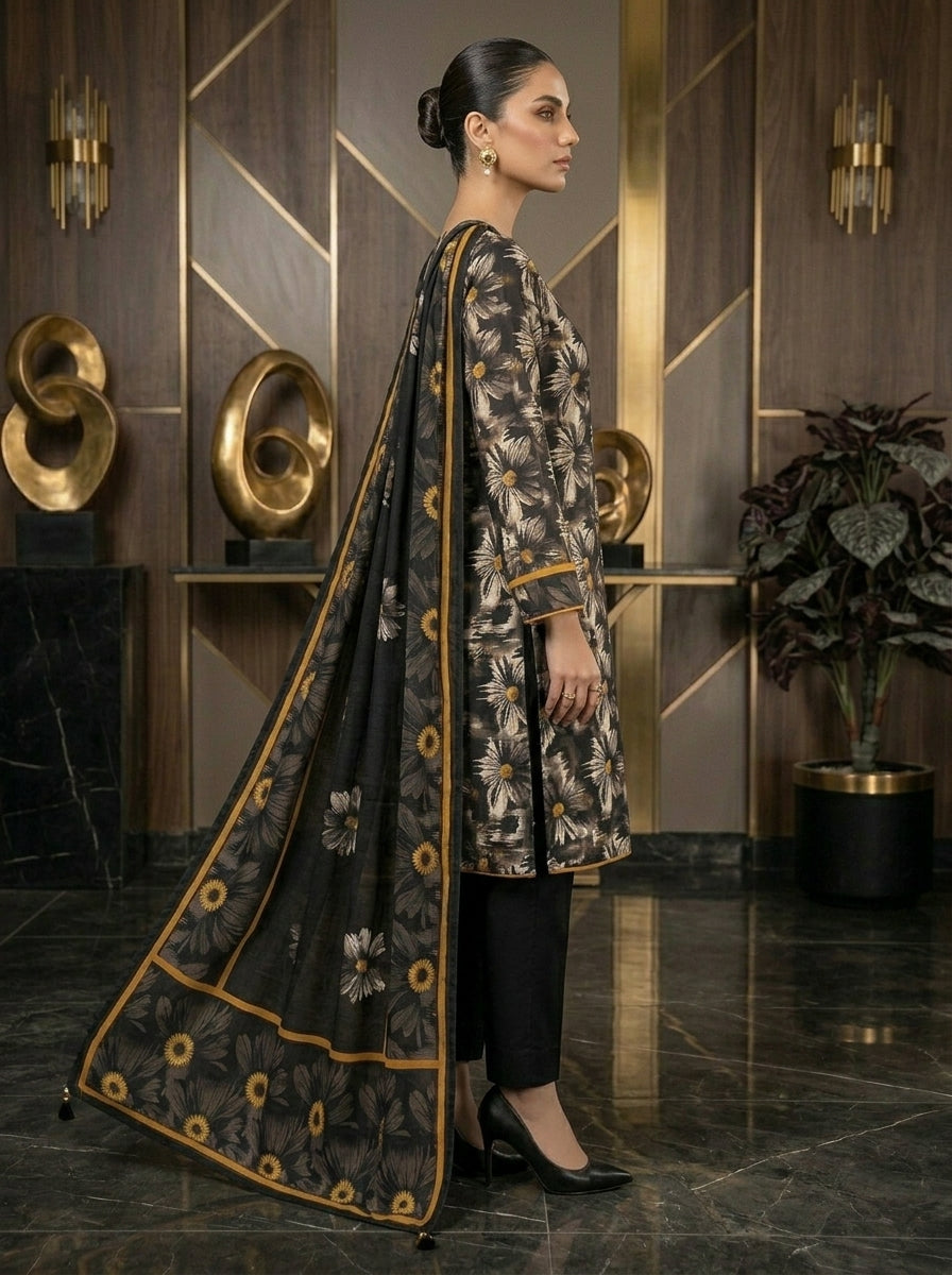 BIN SAEED LINEN 3-PIECE