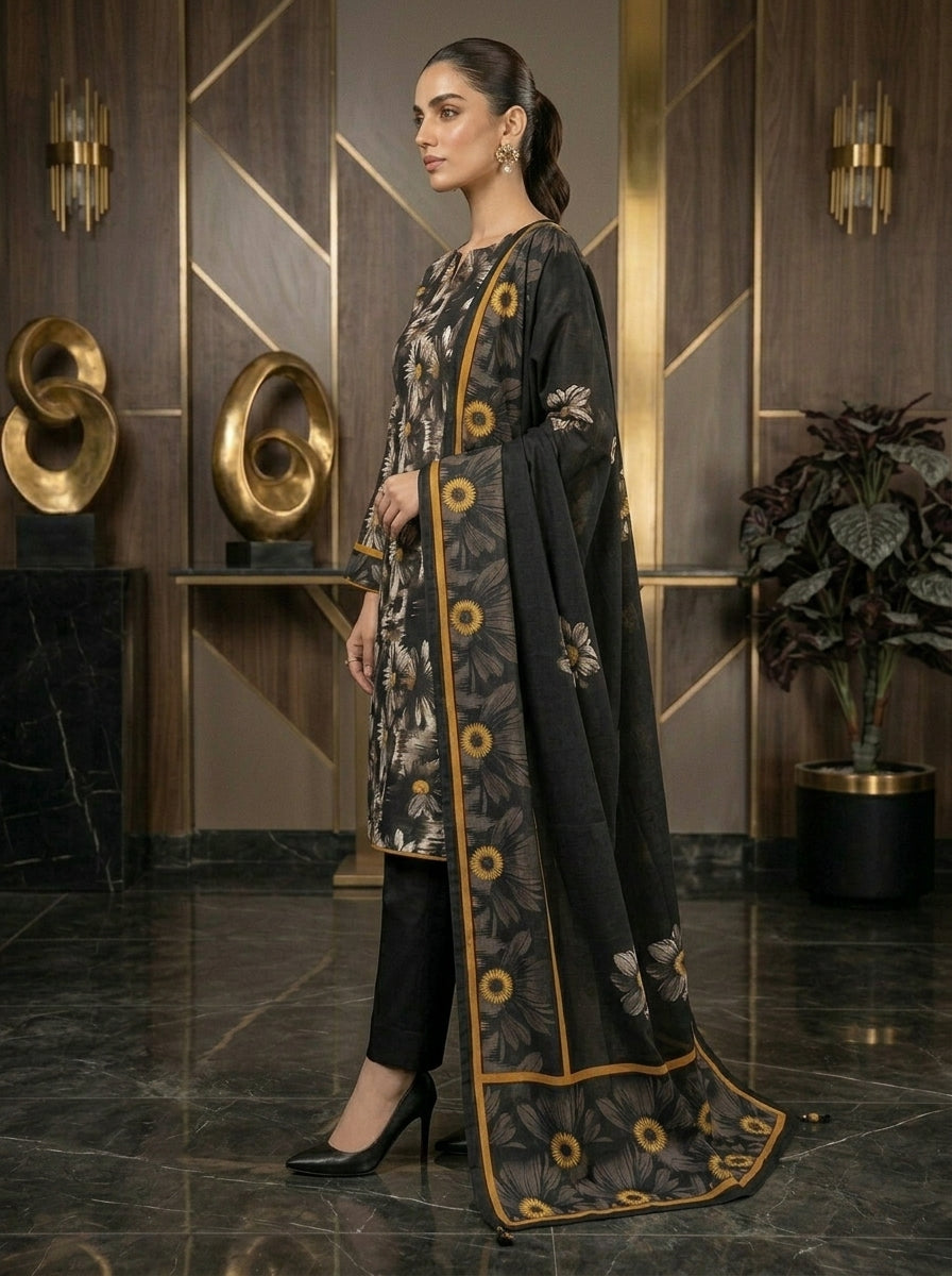 BIN SAEED LINEN 3-PIECE