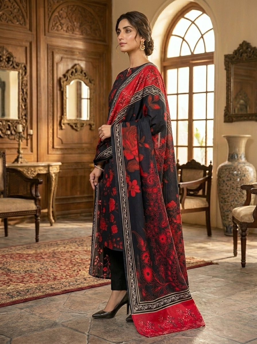 BIN SAEED LINEN 3-PIECE