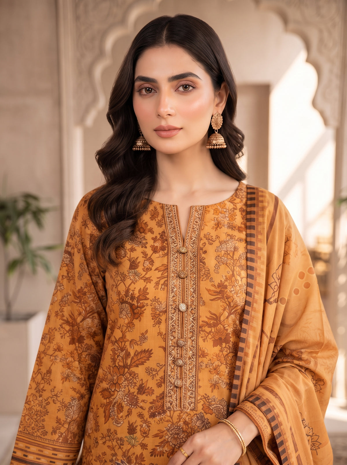 ABEESHA.B BY BULANDI EMBROIDERY 3-PIECE