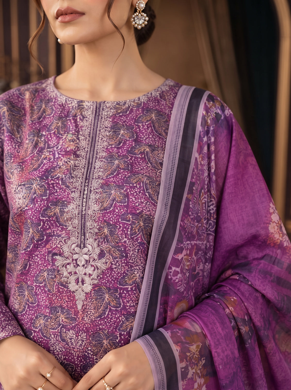 MEHRMA BY BULANDI EMBROIDERY 3-PIECE