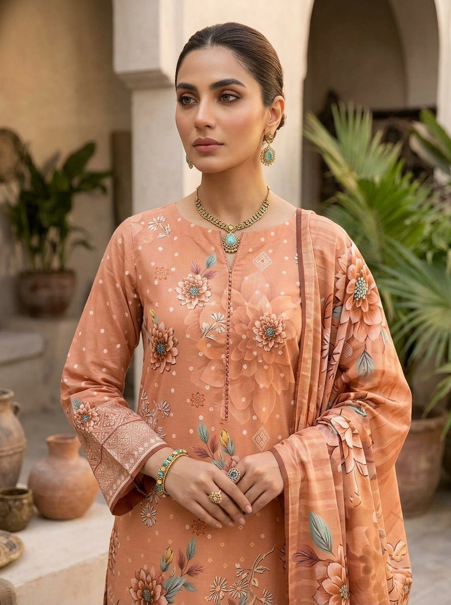 SANA SAFINAZ DHANAK 3-PIECE