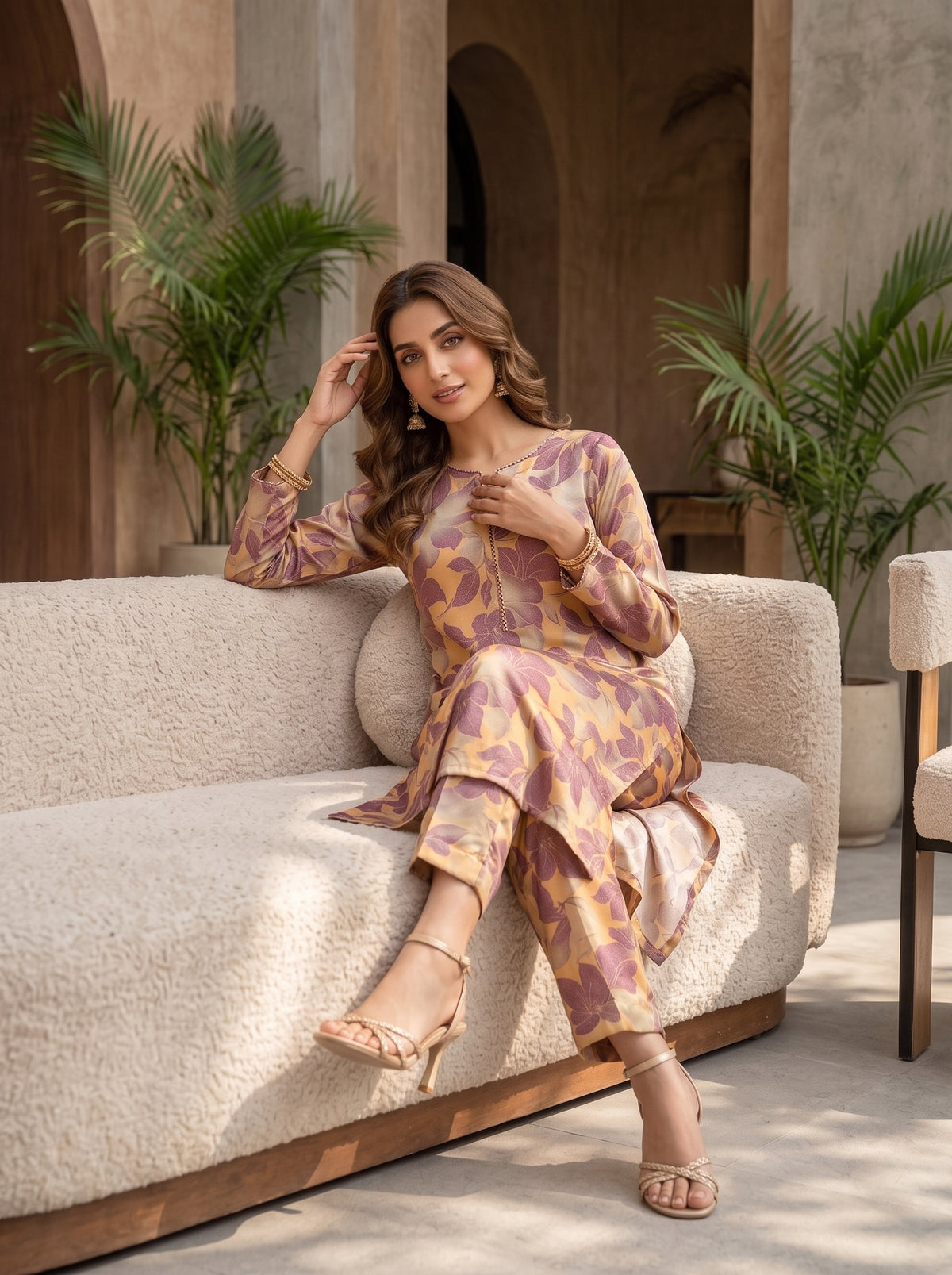 KHAADI DHANAK 2 PIECE