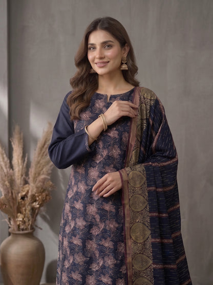 AALFAZ BY BULANDI EMBROIDERY 3-PIECE