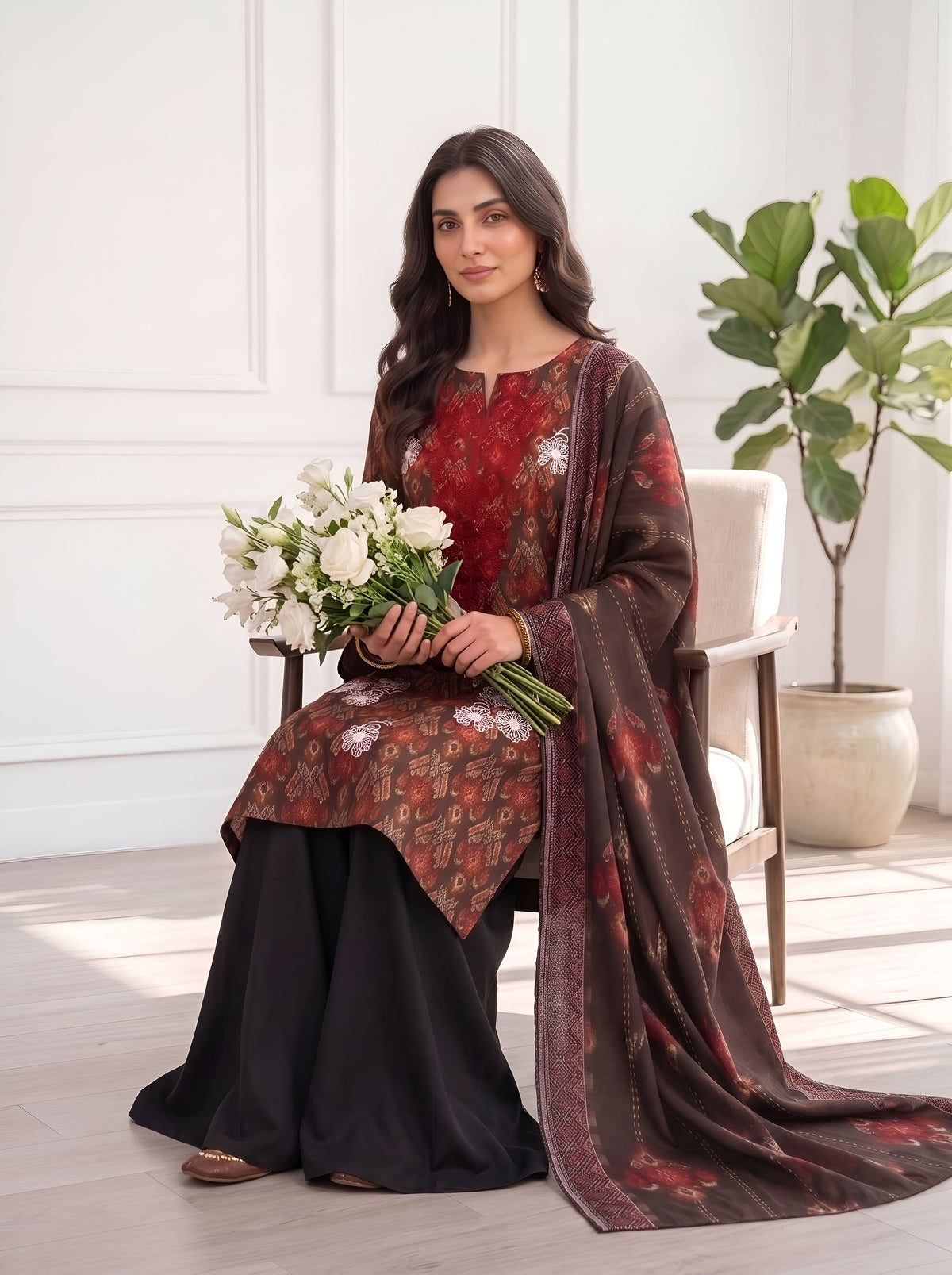 RESHAM BY BULANDI EMBROIDERY 3-PIECE