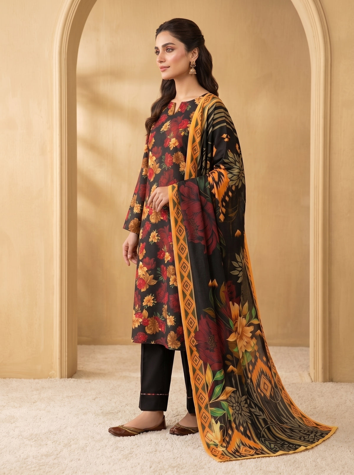 BIN SAEED LINEN 3-PIECE