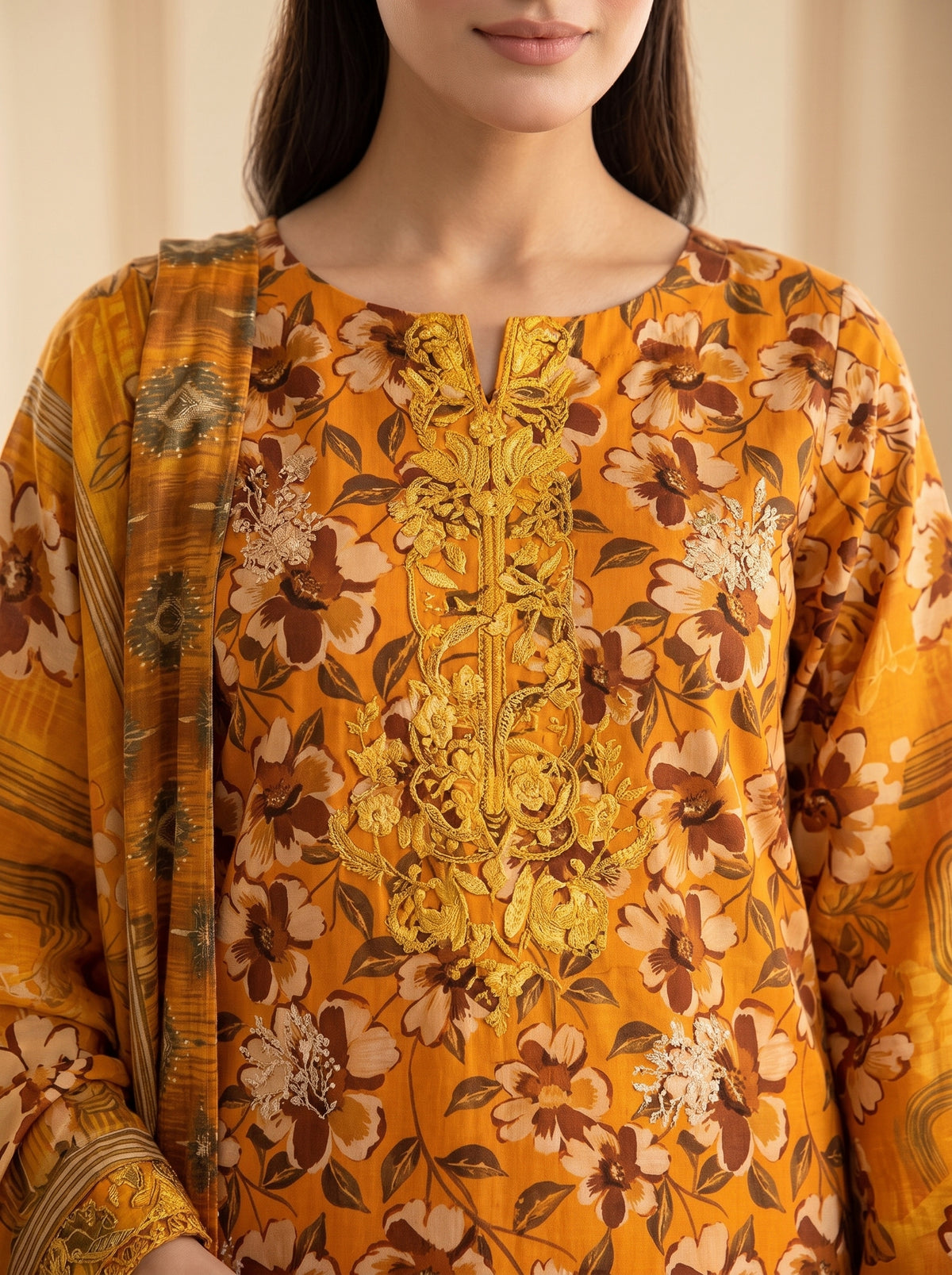 NUVERA BY BULANDI EMBROIDERY 3-PIECE