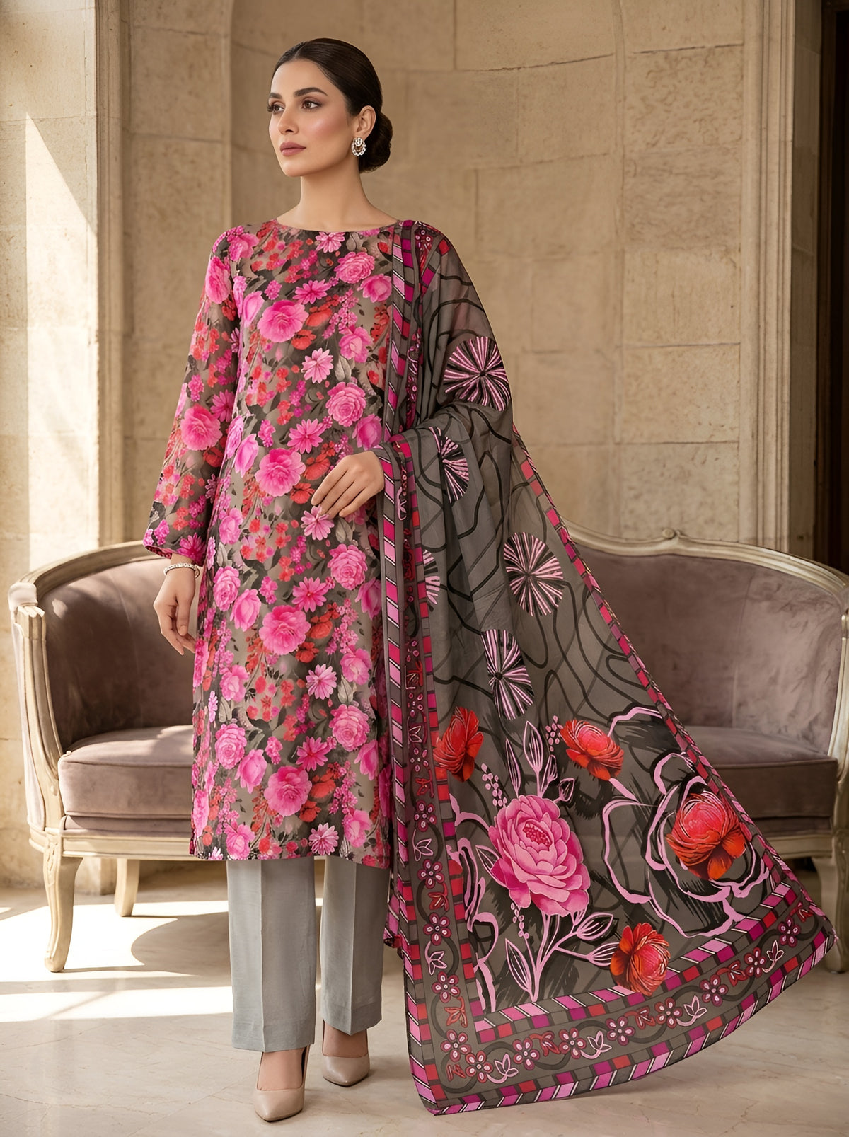 AL KARAM LINEN 3-PIECE
