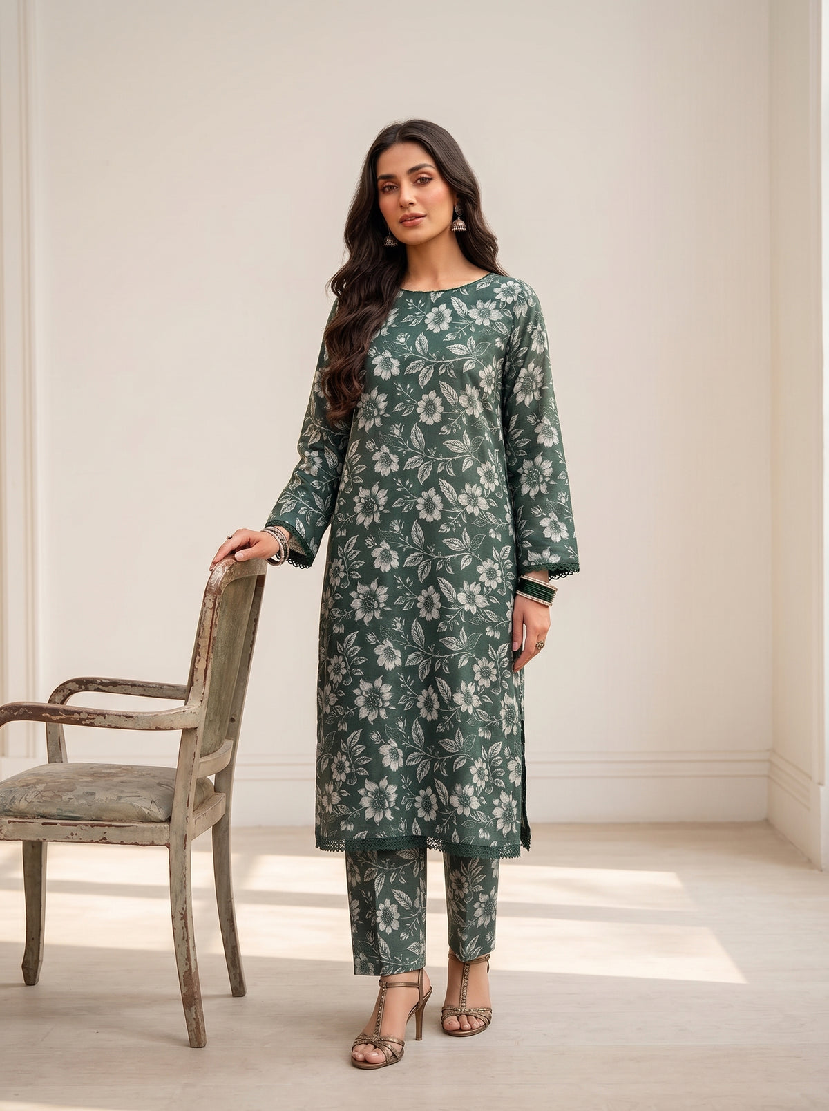 KHAADI DHANAK 2 PIECE
