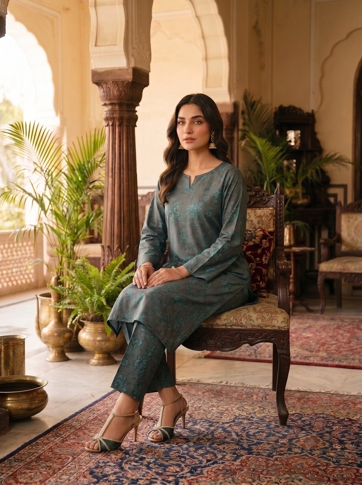 ALKARAM DHANAK 2 PIECE