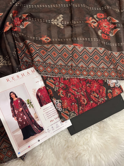 RESHAM BY BULANDI EMBROIDERY 3-PIECE
