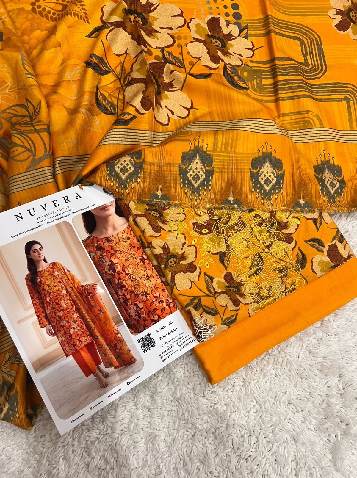 NUVERA BY BULANDI EMBROIDERY 3-PIECE