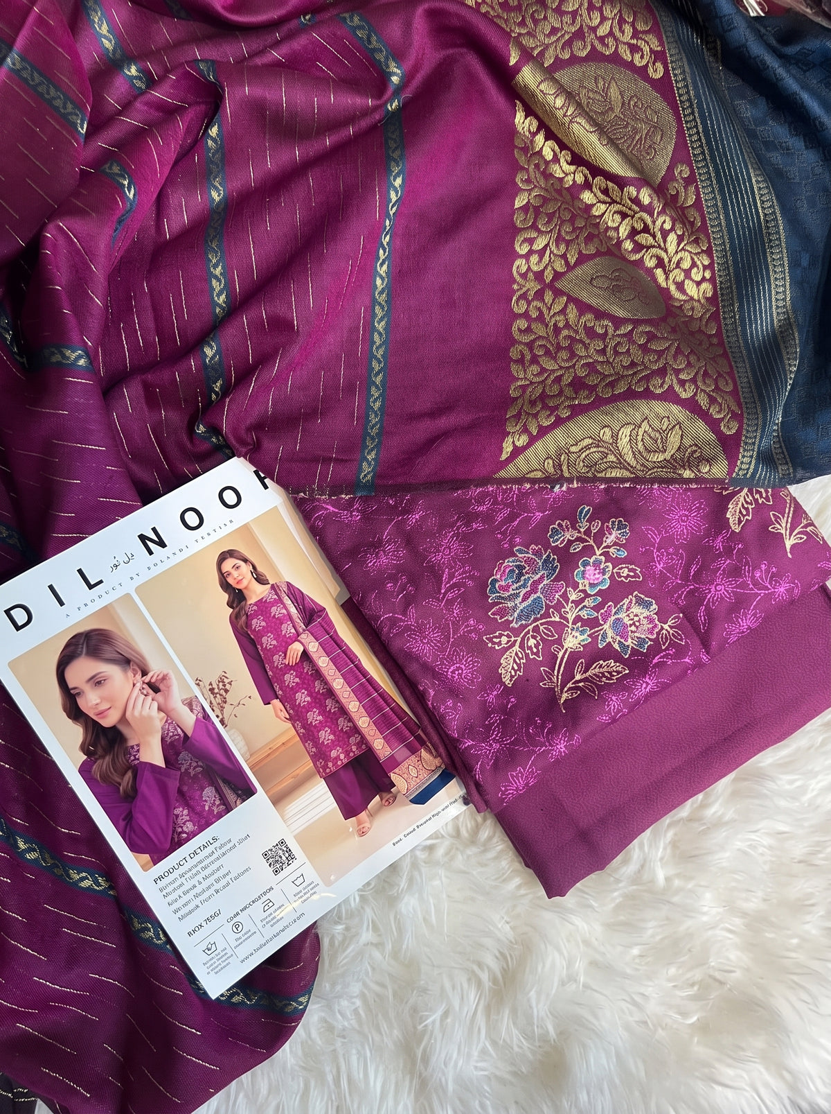 DILL NOOR BY BULANDI EMBROIDERY 3-PIECE