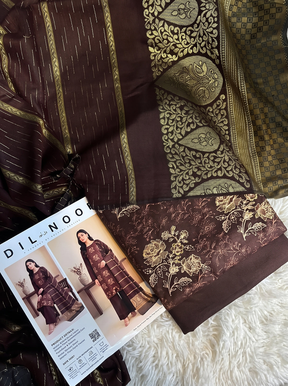 DILL NOOR BY BULANDI EMBROIDERY 3-PIECE
