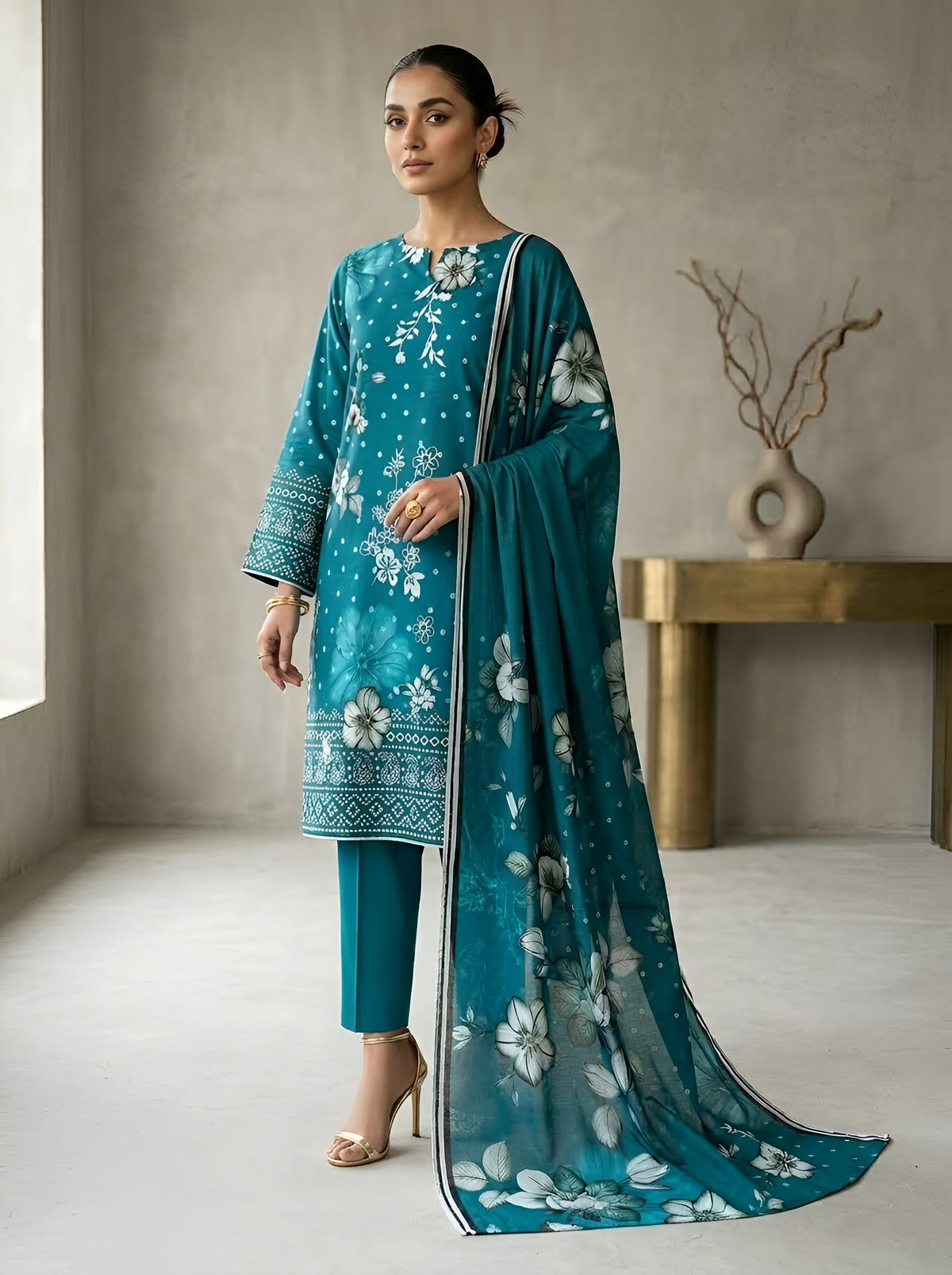 SANA SAFINAZ DHANAK 3-PIECE
