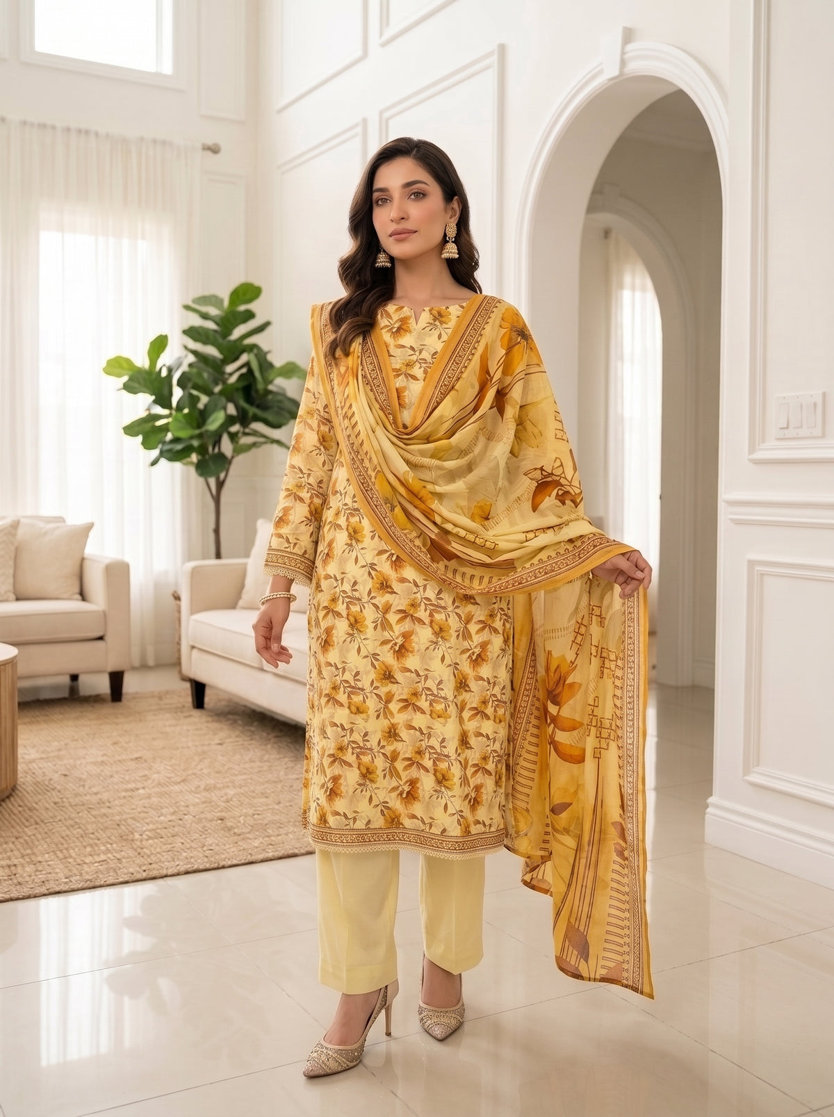 BIN SAEED LINEN 3-PIECE