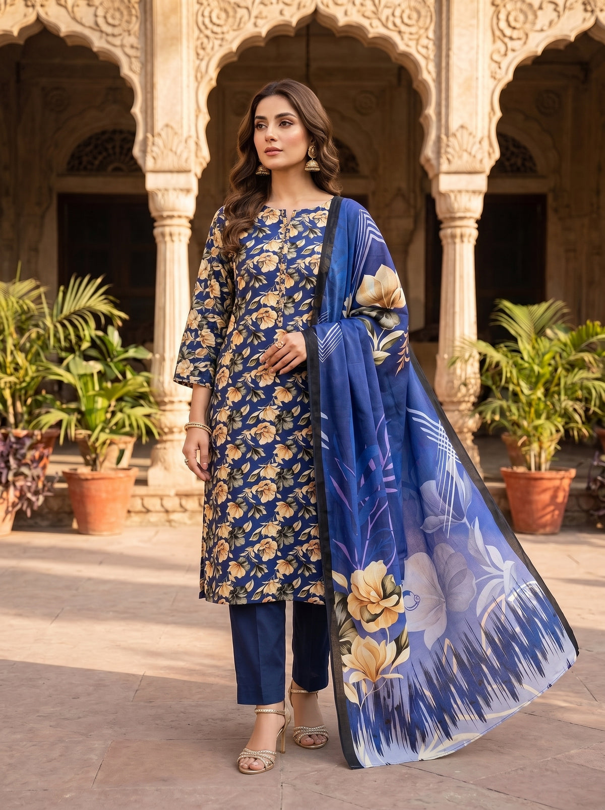 BIN SAEED LINEN 3-PIECE