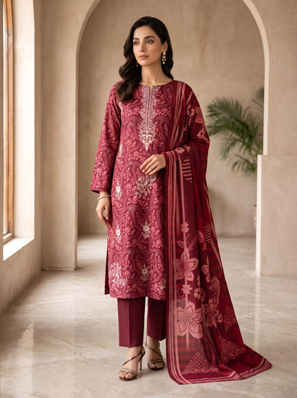 MEHRMA BY BULANDI EMBROIDERY 3-PIECE