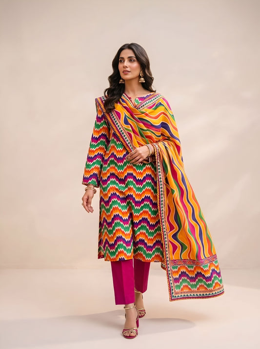 BIN SAEED LINEN 3-PIECE