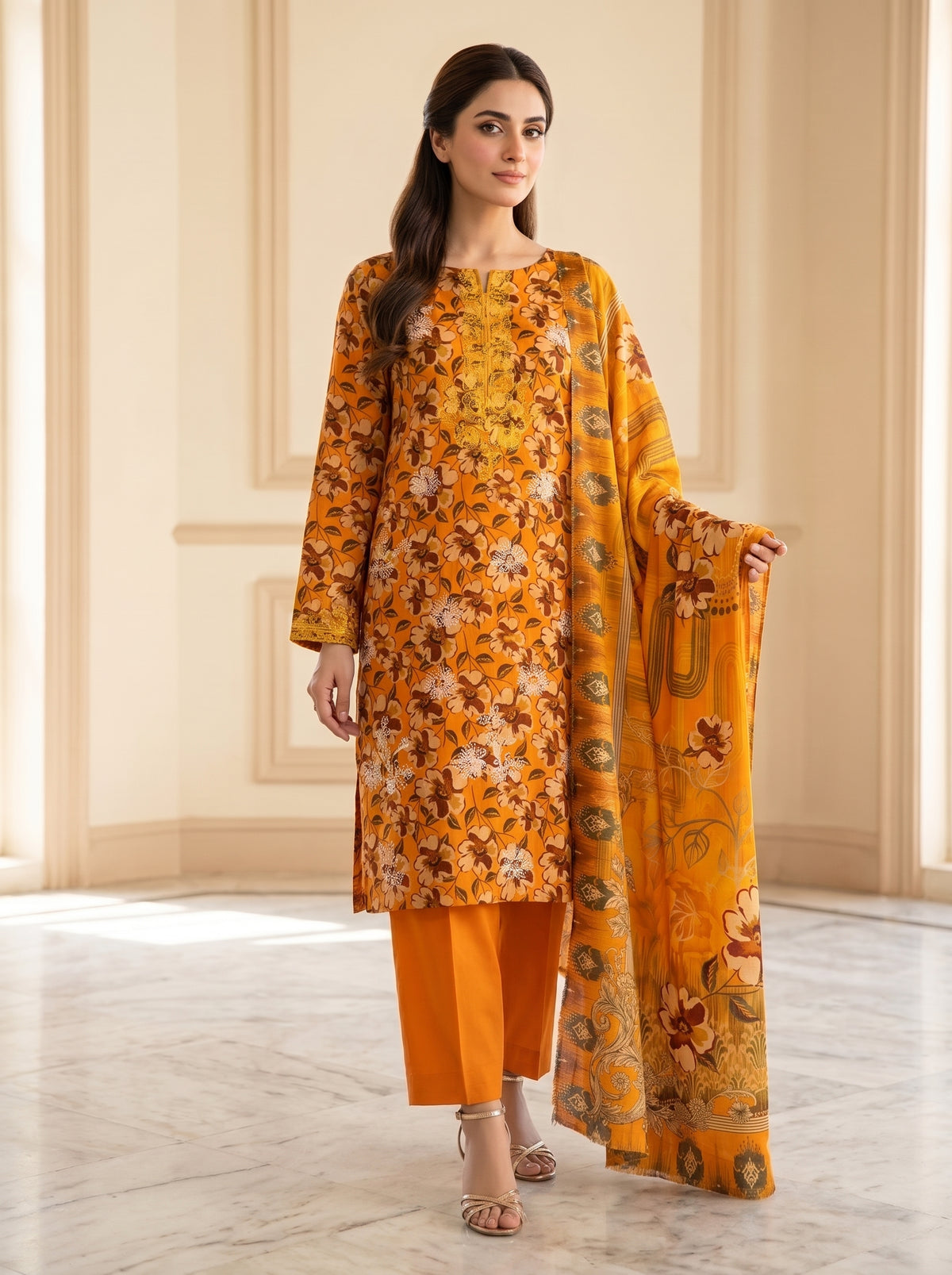 NUVERA BY BULANDI EMBROIDERY 3-PIECE