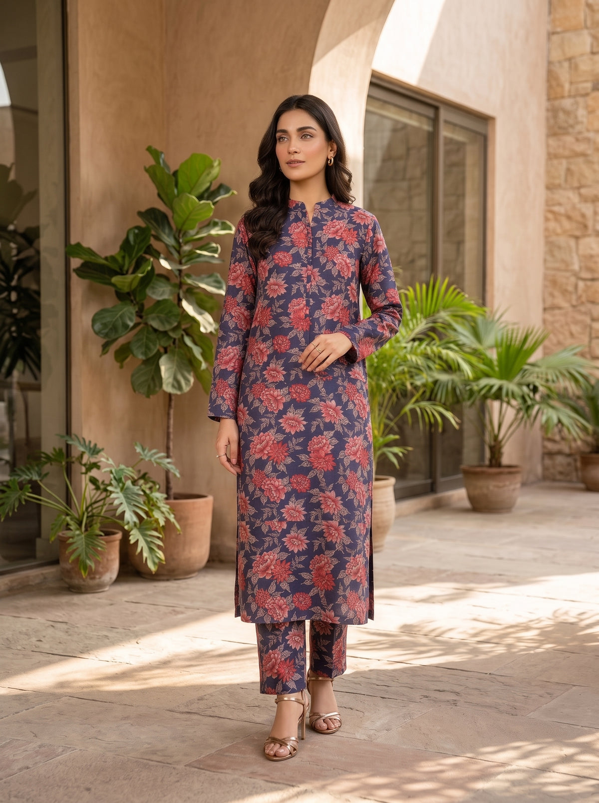 KHAADI DHANAK 2 PIECE