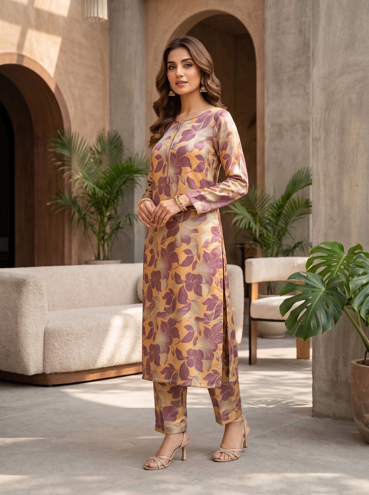 KHAADI DHANAK 2 PIECE