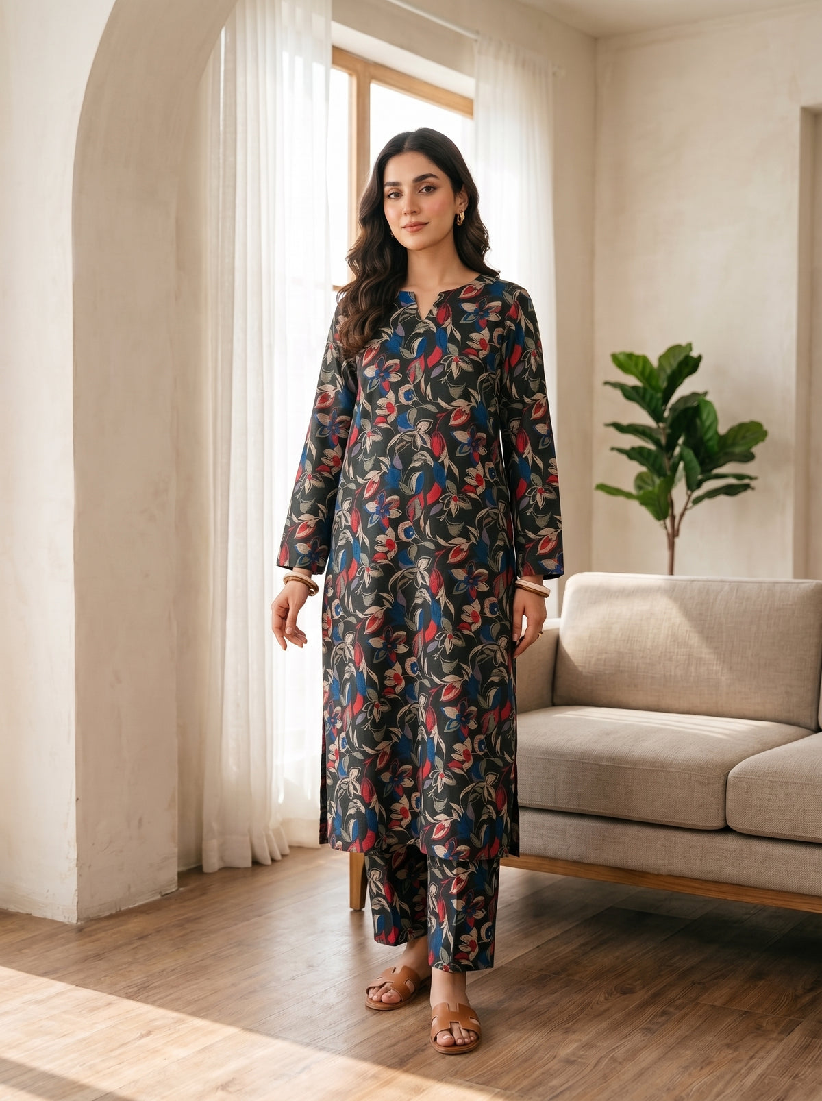 KHAADI DHANAK 2 PIECE