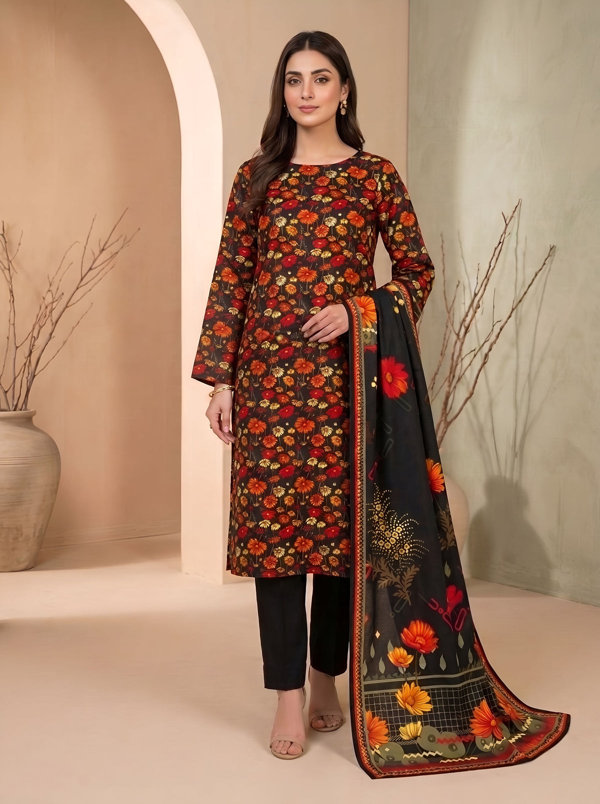 BIN SAEED LINEN 3-PIECE