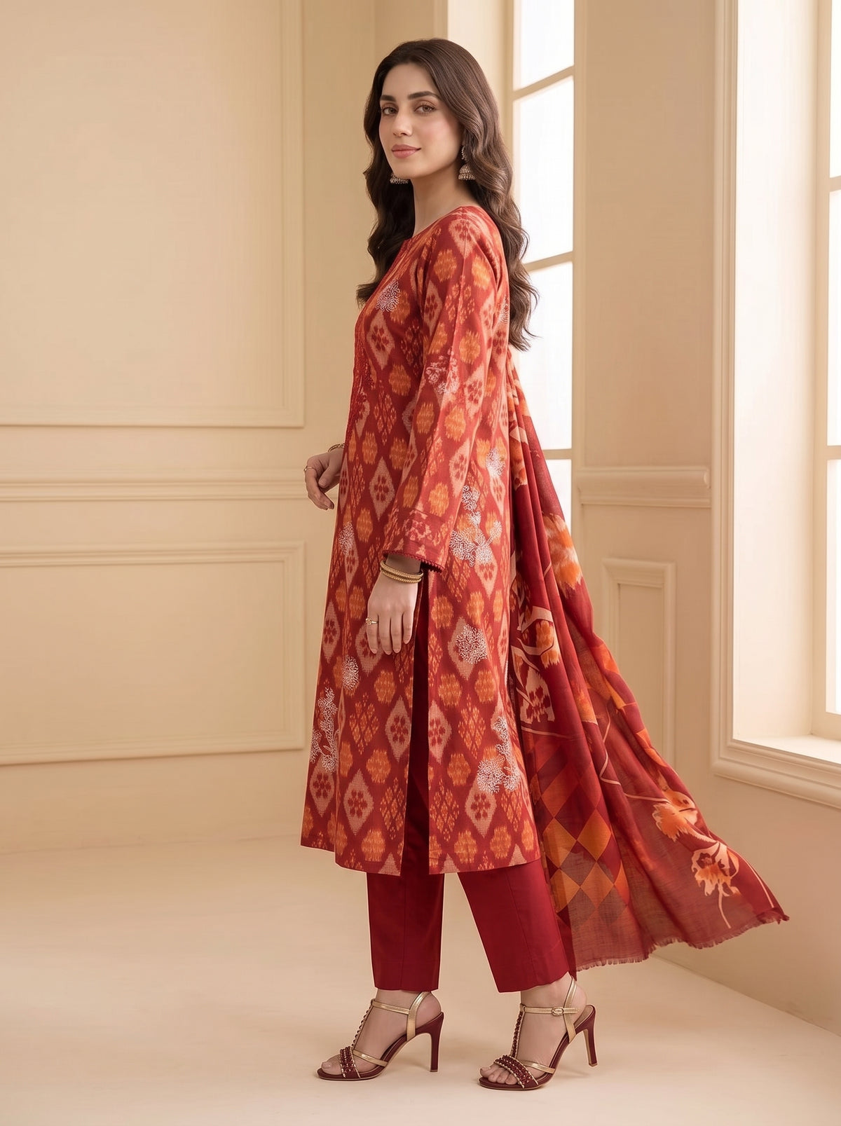 NUVERA BY BULANDI EMBROIDERY 3-PIECE