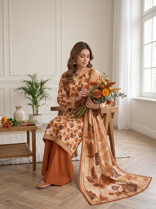 BIN SAEED LINEN 3-PIECE