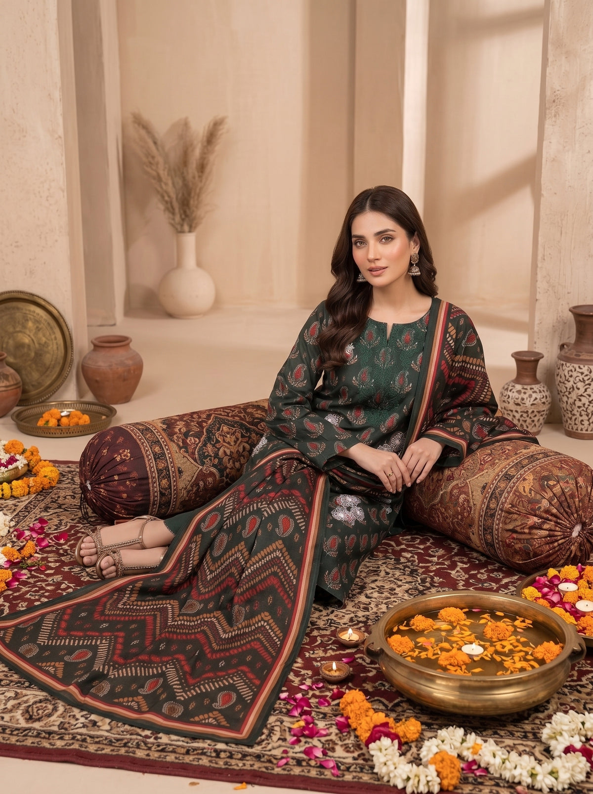 RESHAM BY BULANDI EMBROIDERY 3-PIECE