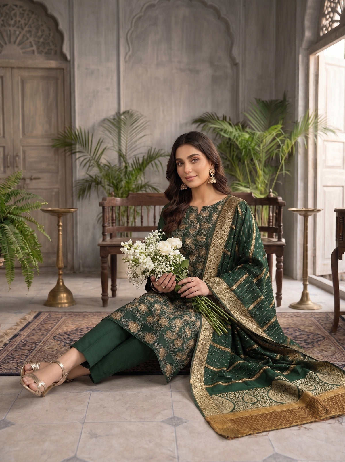 AALFAZ BY BULANDI EMBROIDERY 3-PIECE