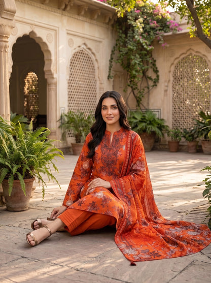 RESHAM BY BULANDI EMBROIDERY 3-PIECE