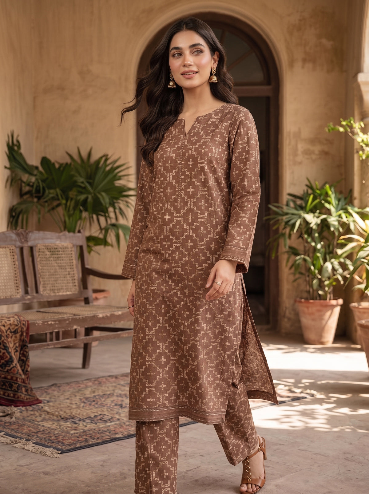 ALKARAM DHANAK 2 PIECE