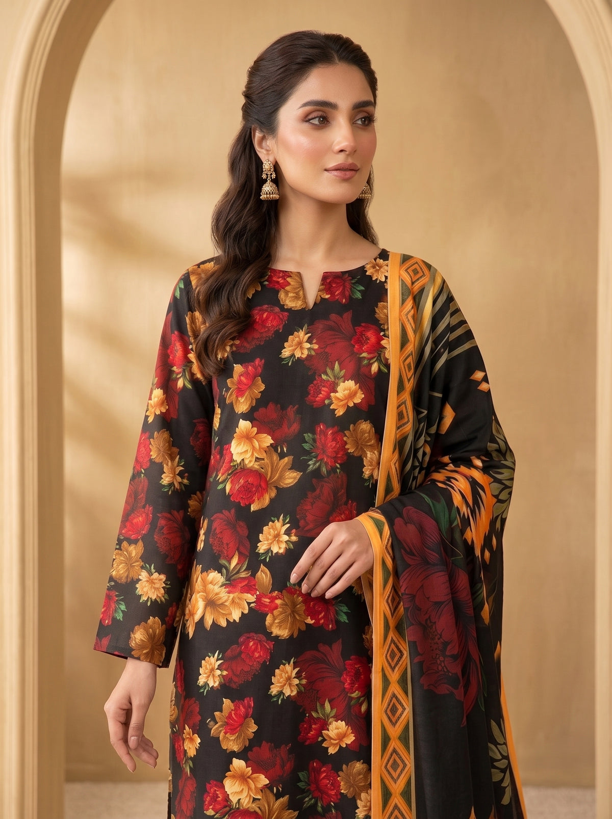 BIN SAEED LINEN 3-PIECE